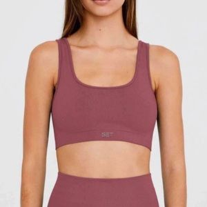 Set Active Sculptflex Box Cut Bra in Canyon